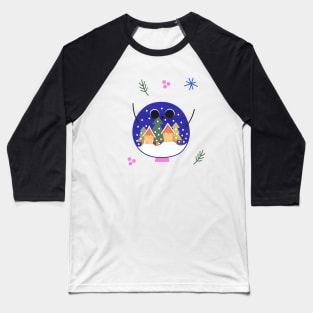 Very Happy Snow Ball Baseball T-Shirt